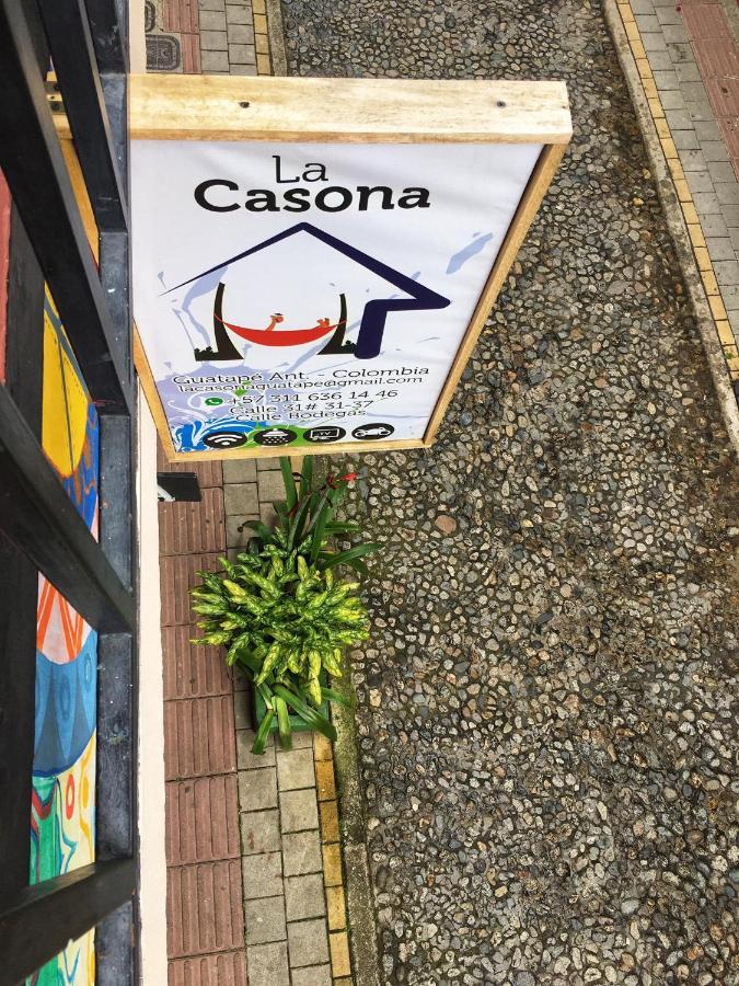 La Casona Hostel Guatapé Kültér fotó