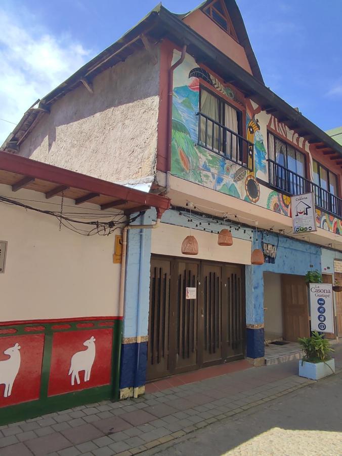La Casona Hostel Guatapé Kültér fotó